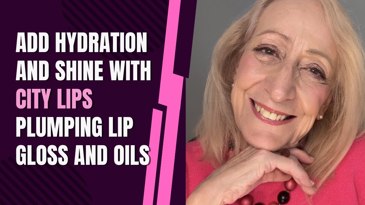 Добавьте увлажнения и блеска с помощью блеска для губ CITY LIPS Plumping и масел