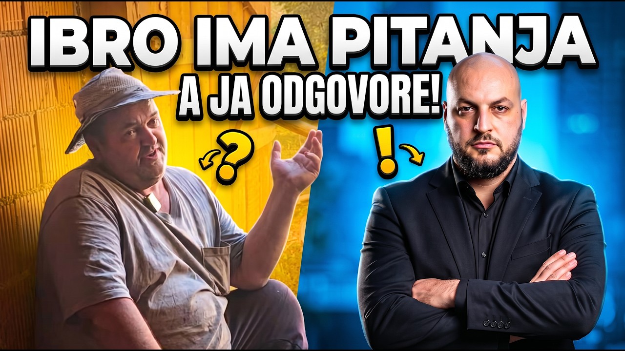 🔥IBRO SMAJIĆ PITA A MR. BLACK ODGOVARA!