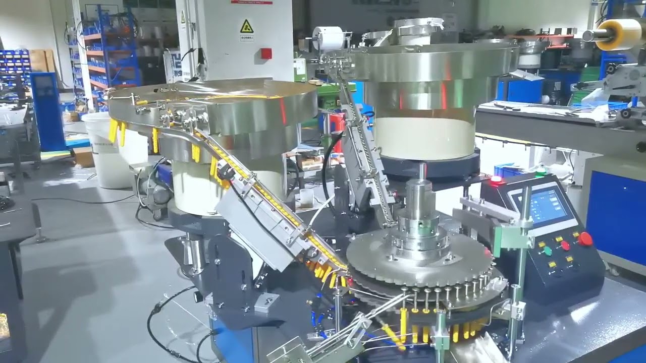 Screw and nylon anchor assembly machine Impact dowel assembly machine