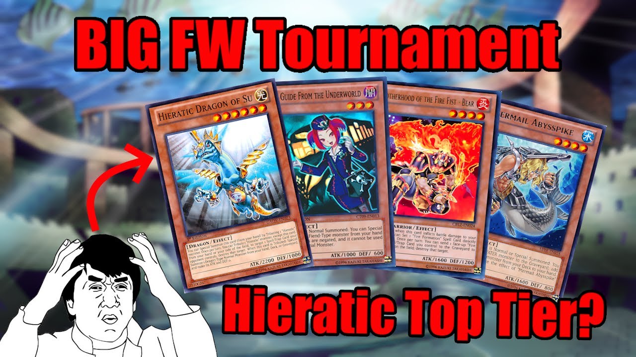 Discussing the TOP 8 decklists from the BIGGEST Fire Water Tournamant so far