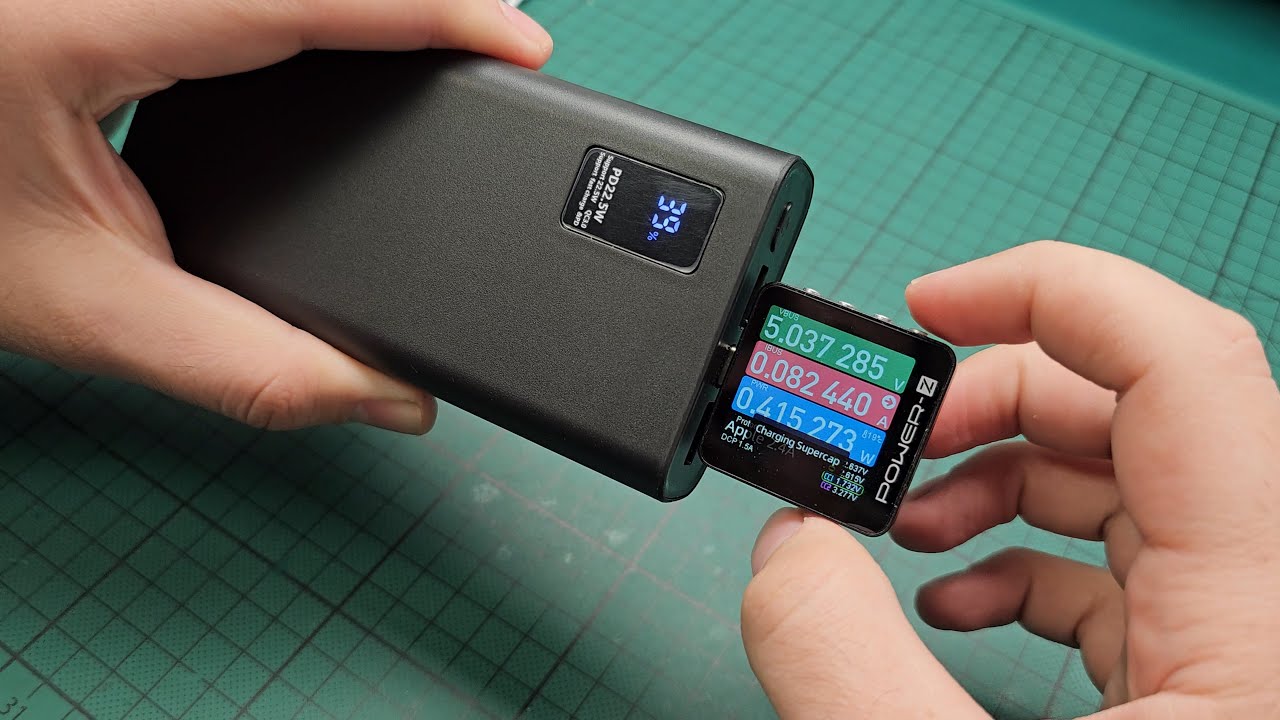 EXJ 20000mAh Power Bank 22.5W Fast Charging - unboxing, quick test and review