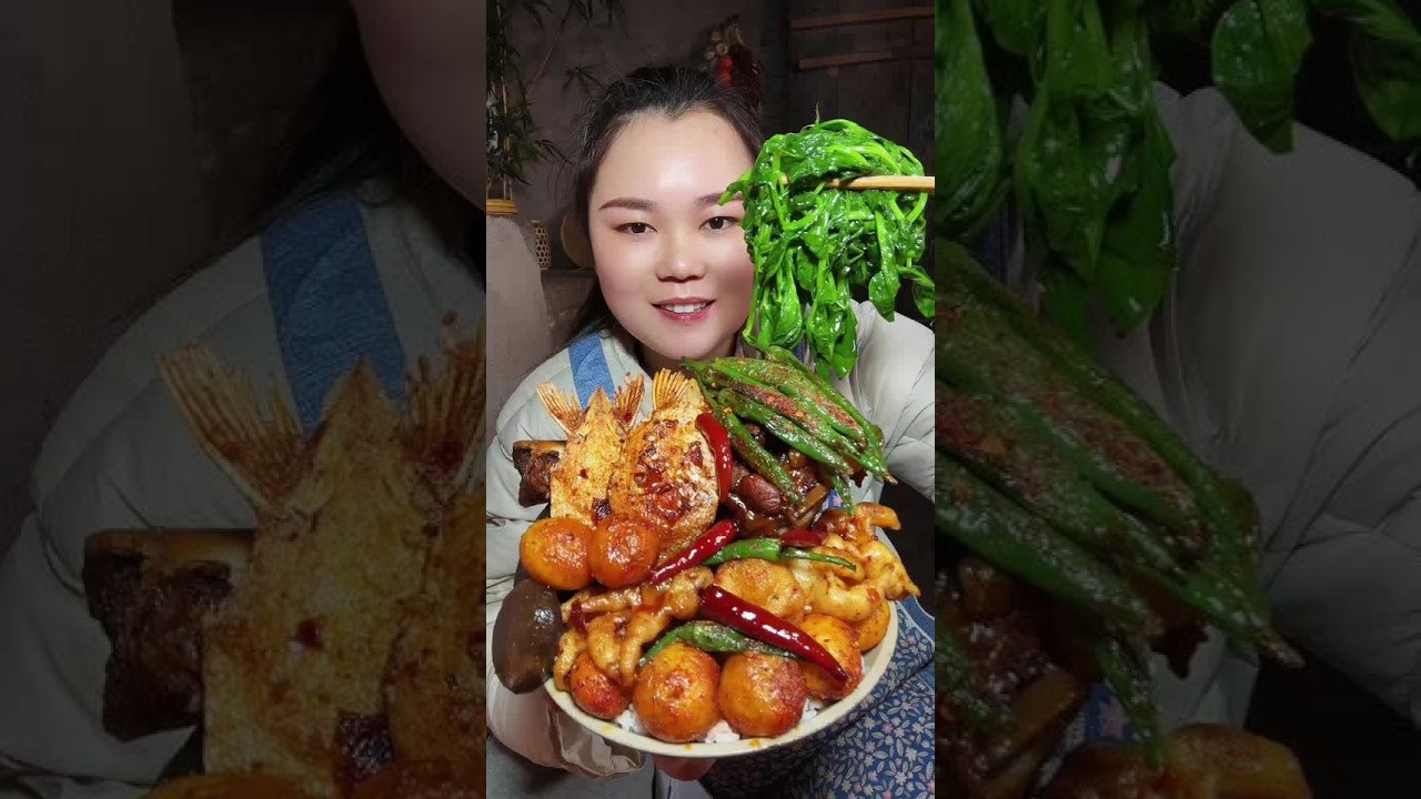 开饭啦，今天又是食欲满满的一天#抖音美食  #农村家常菜