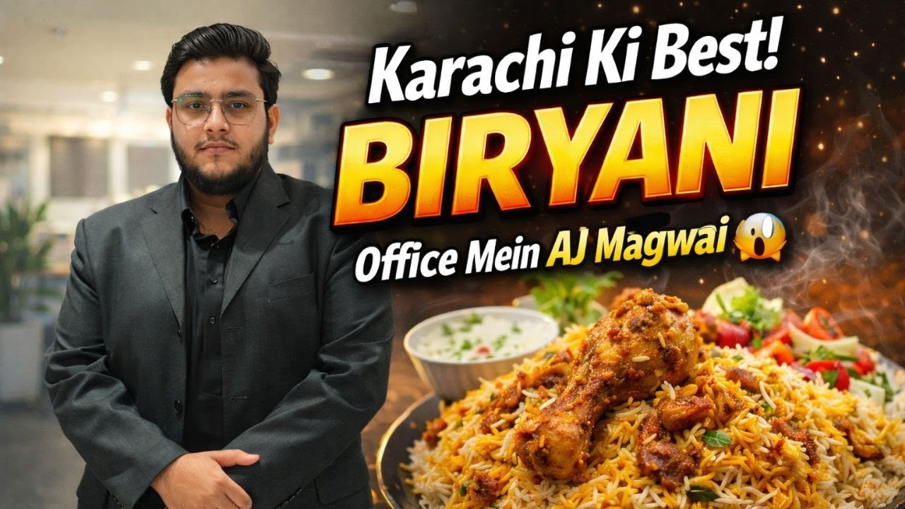 Karachi Ki Best Biryani In Office 🍛🔥
