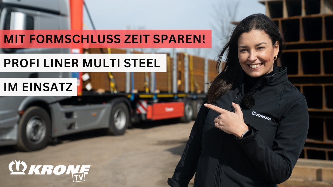 The KRONE Profi Liner Multi Steel in action. | KRONE TV