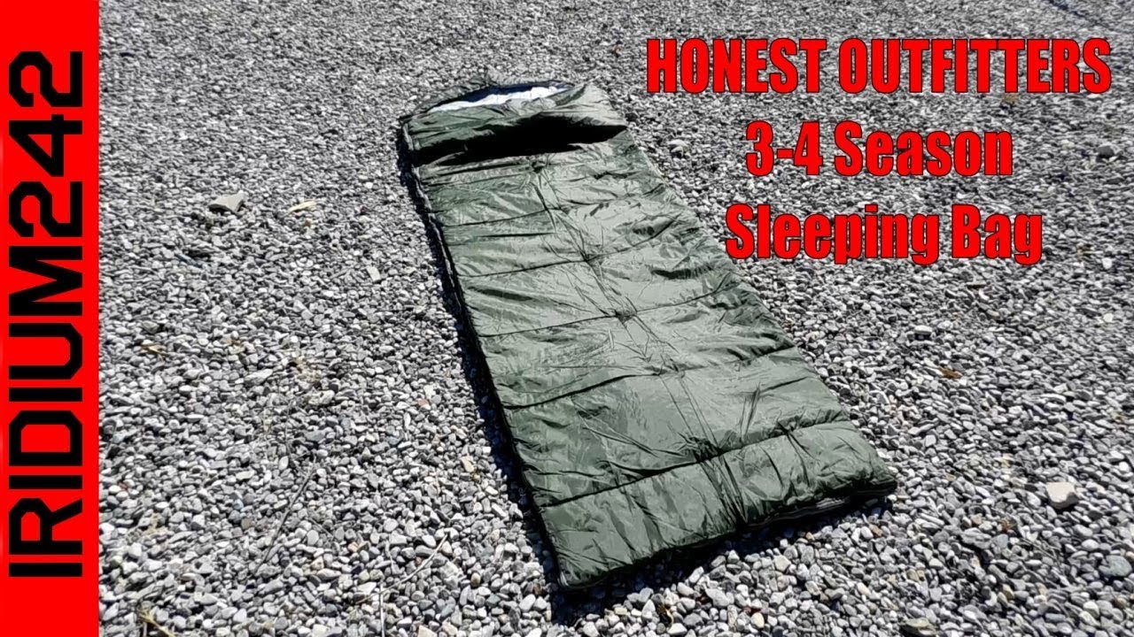 HONEST OUTFITTERS 3 4 Season Sleeping Bag