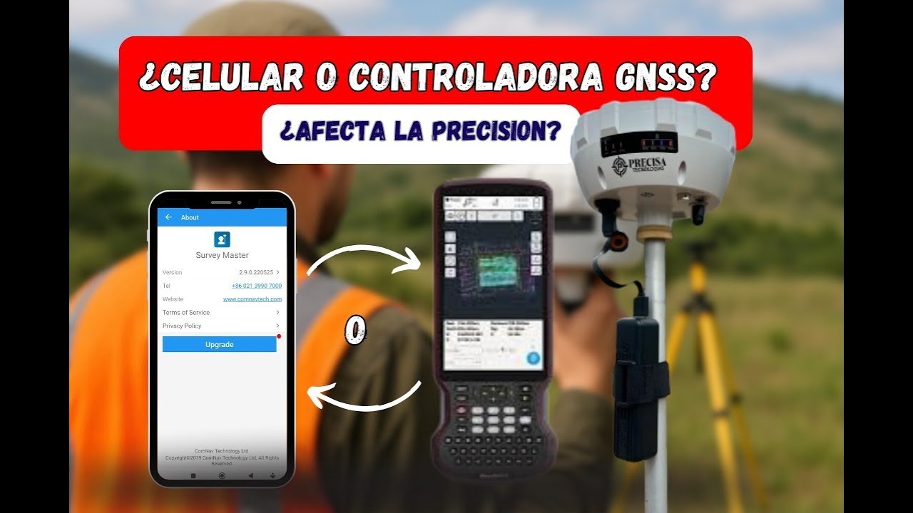 Teléfono Android vs Controladora de GNSS - ¿Cuál es mejor para RTK?