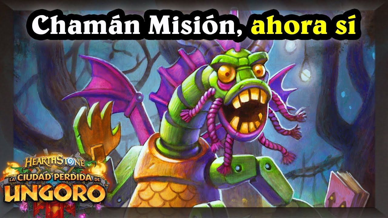 Iscoman lo volvió a hacer: pedazo lista de Chamán Misión [Hearthstone]