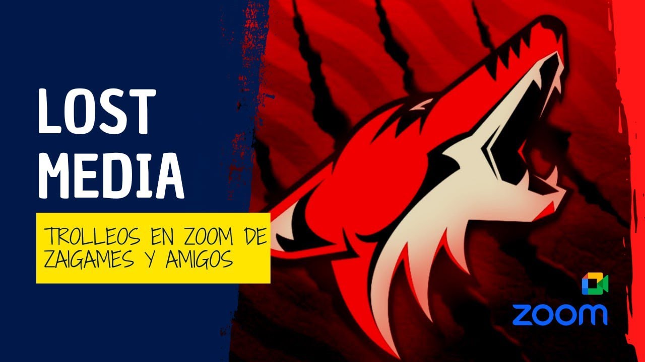 LOST MEDIA: Los Trolleos en Zoom de Zaigames y sus amigos