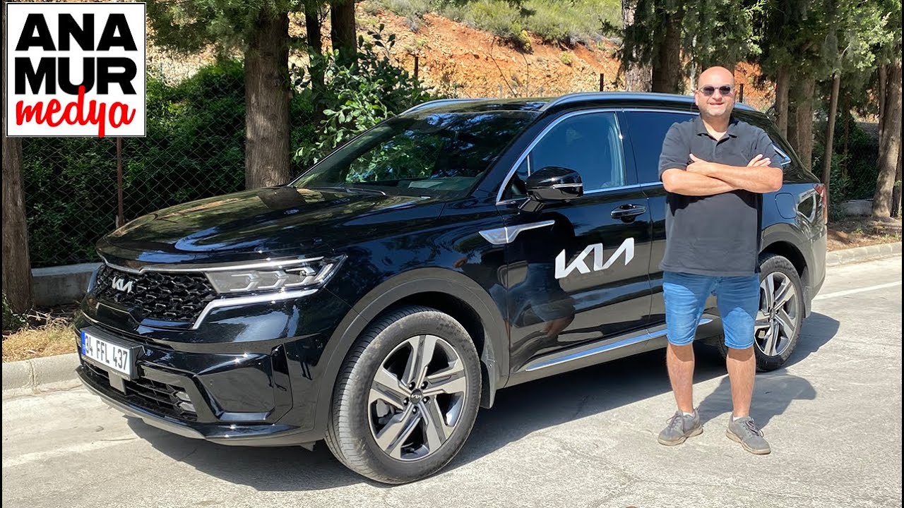 Yeni Kia Sorento 2022 Test / 1.6 litre turbo tam hibrit 7 kişilik 4x4 devasa SUV Sorento test sürüşü
