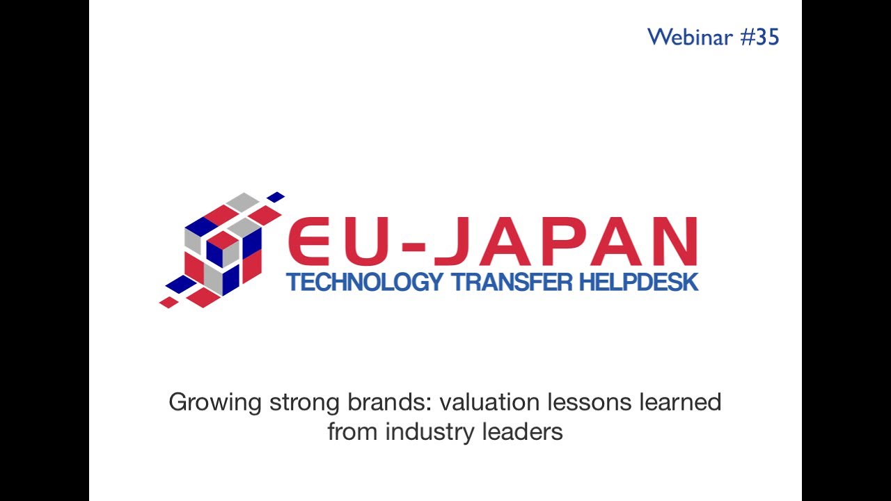Webinar #35: Growing strong brands - valuation lessons learned from industry leaders