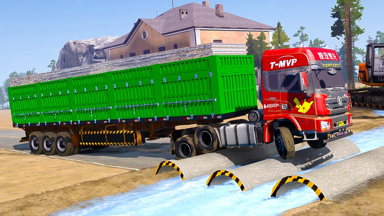Trucks vs COLLAPSE Broken Road #1 - Spintires: Mudrunner Fails & Crashes 2026!