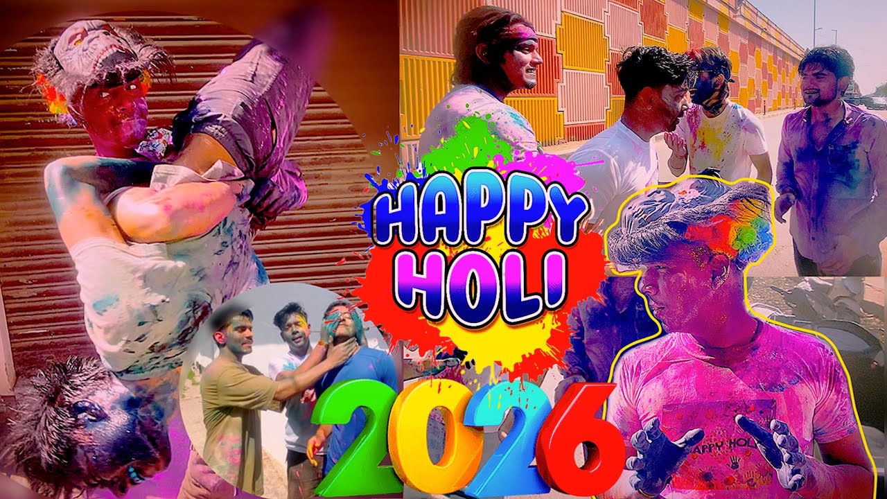 Holi celebration 2026🫟🎉||@Devansh_vlogs26 #viral #trending #holi #vlog #fyp #relatable #explore 
