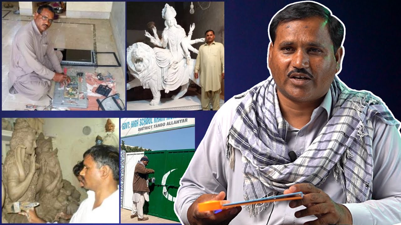 Meet Ustad Mansingh who belongs to the Meghwar tribe of Sindh