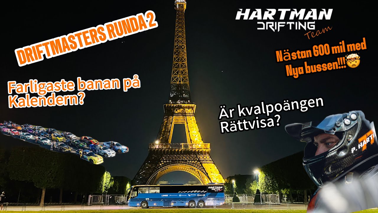 Driftmasters runda 2! Kvalar vi in? Och klarar bussen den 560 mil långa resan🤯🤯