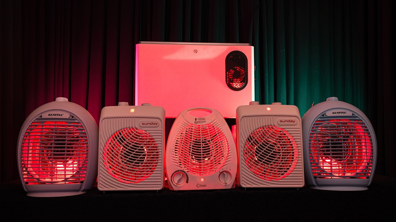 💤 DISTANT 6 Heater Fan Sounds for Easy Sleep, Relaxation and Reducing Stress 😴