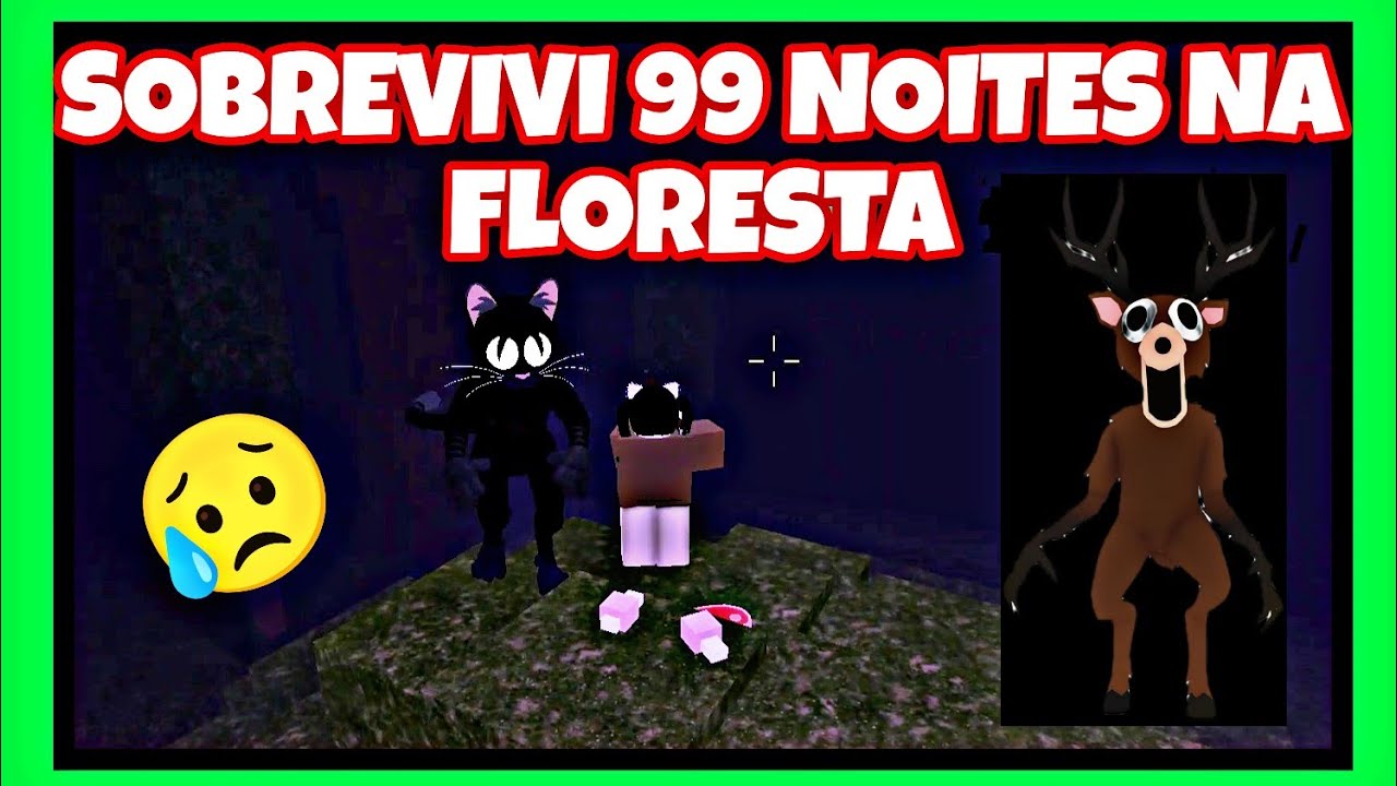SOBREVIVI 99 NOITES NA FLORESTA 😓