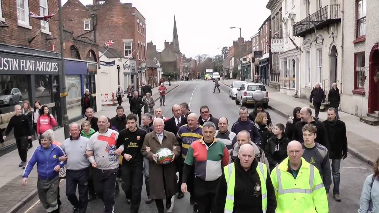 Ashbourne Royal Shrovetide 2015- It's a good old game