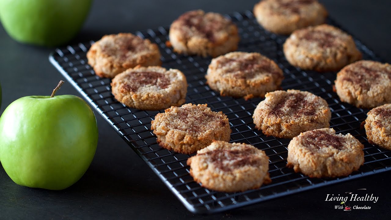 Healthy Apple Cinnamon Cookies (Paleo, Gluten-free, Vegan)