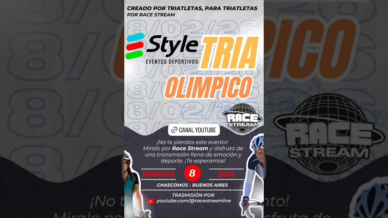 Triatlón de Chascomús organizado por Style Eventos Deportivos