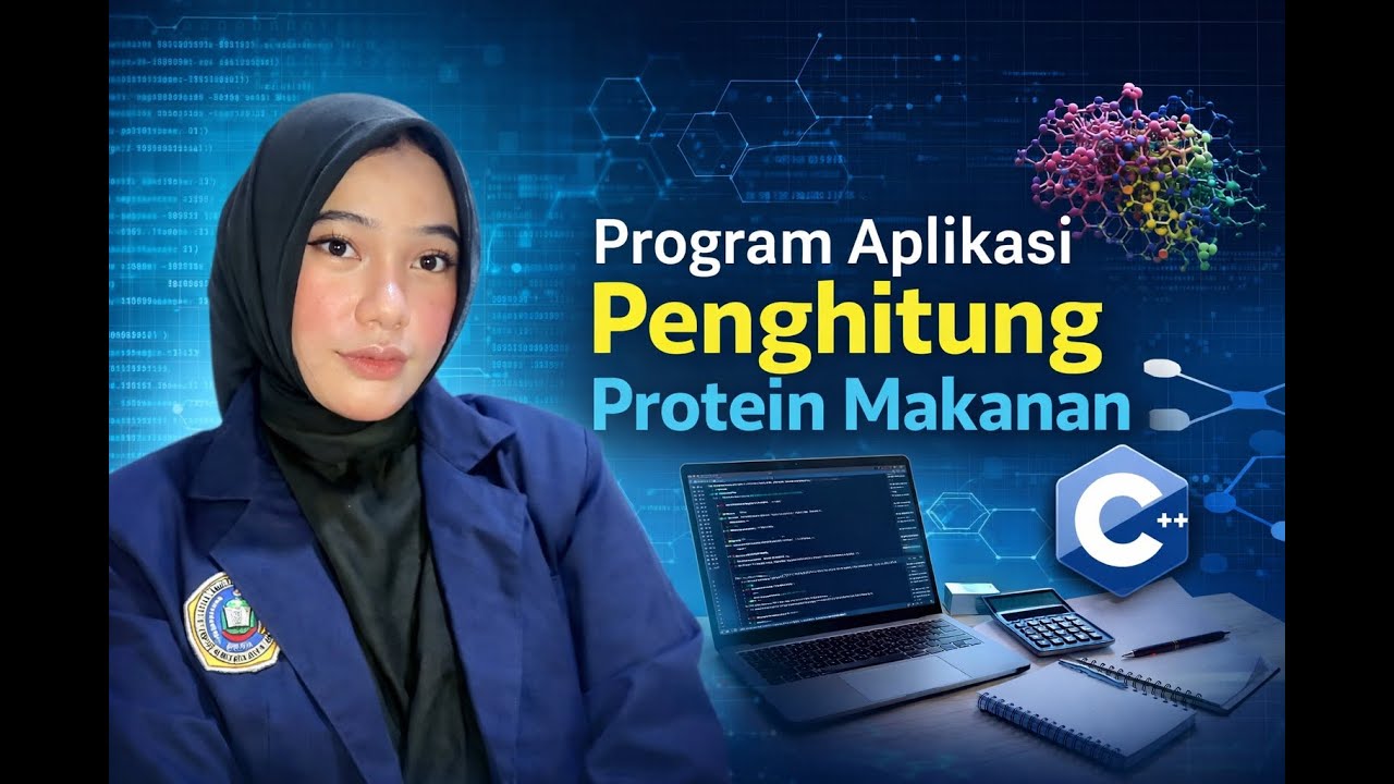 PROGRAM APLIKASI PENGHITUNG KANDUNGAN PROTEIN C++