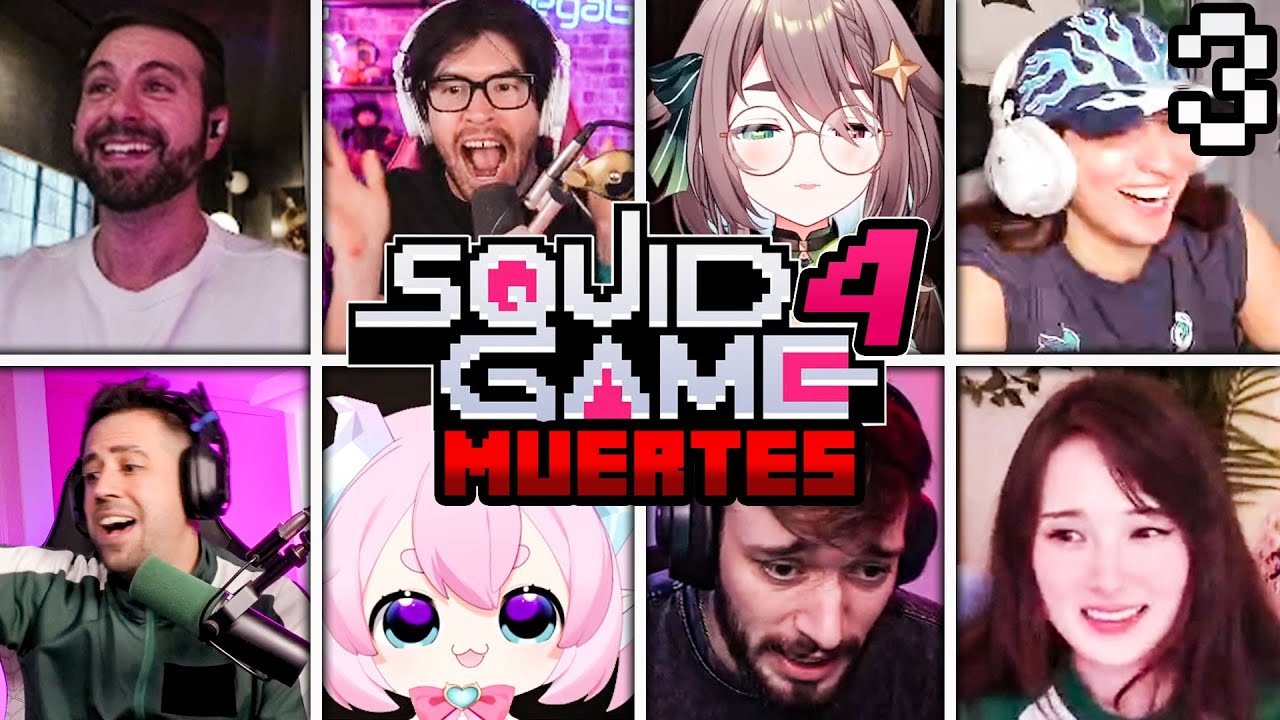 MU3RT3S EN LOS SQUIDCRAFT GAMES 4 DIA 3
