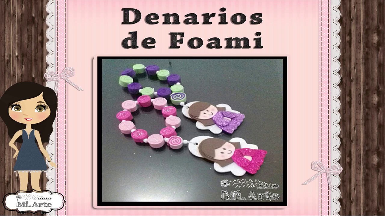Recuerdos de Foami para Bautizo