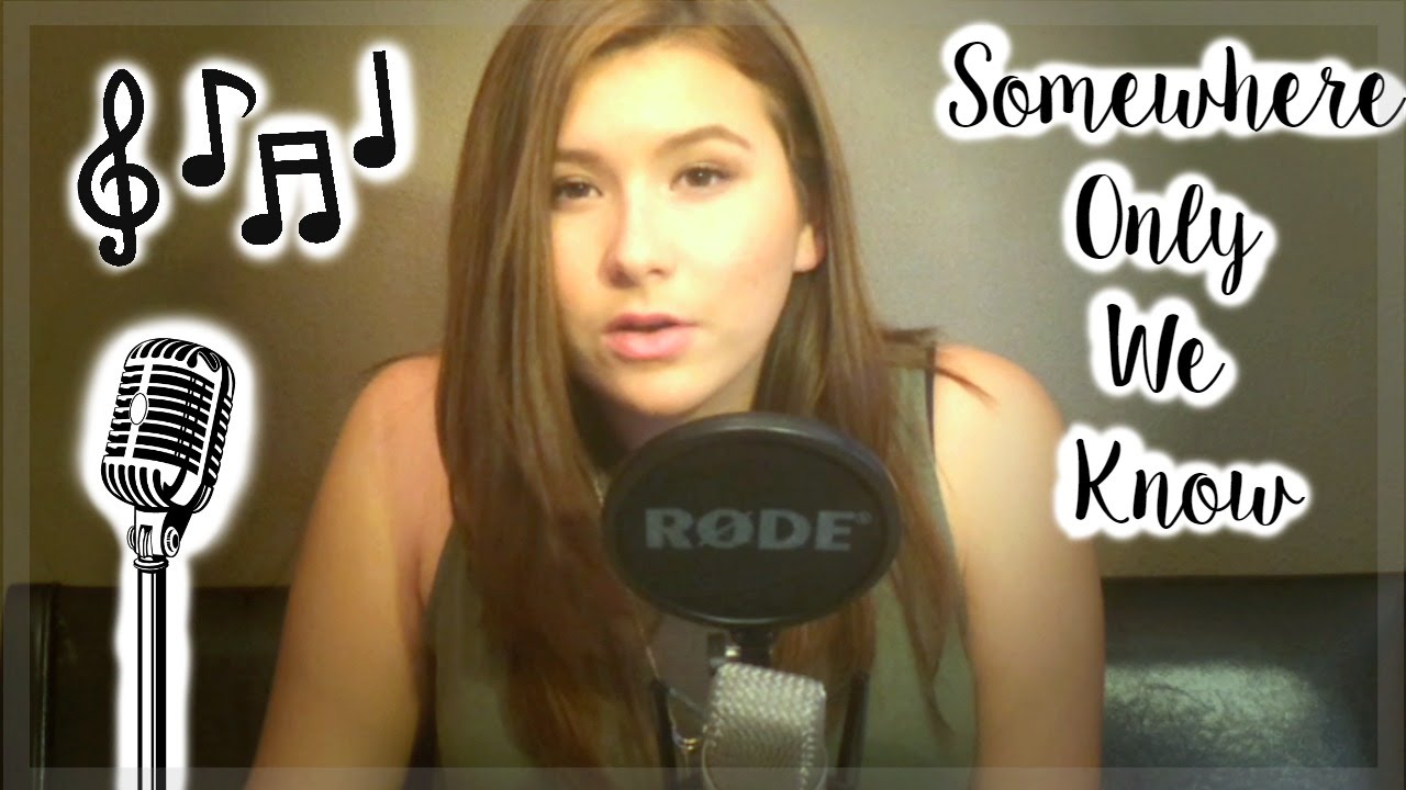 Somewhere Only We Know Cover // Sophia Cruz