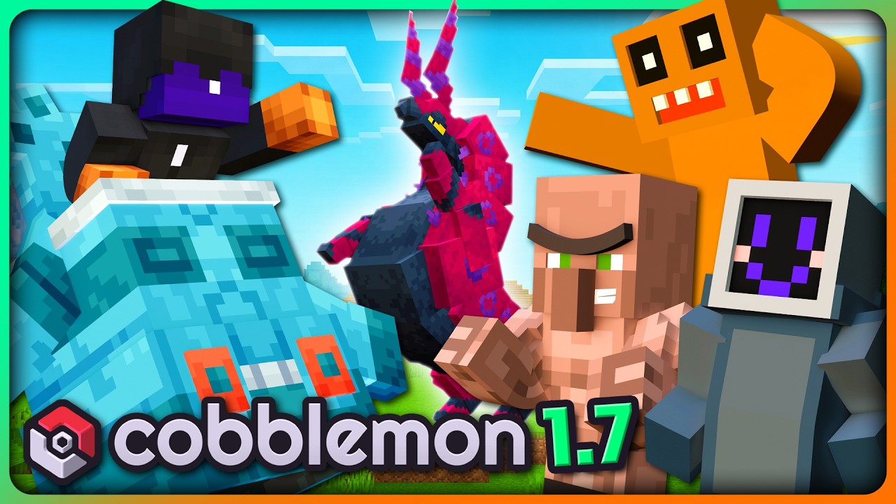 We Rode the COOLEST Pok&eacute;mon in COBBLEMON 1.7!