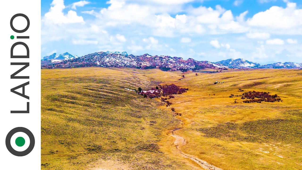 SOLD by LANDiO • 40 Acres of Land for Sale in Wyoming with Creek & Mountain Views