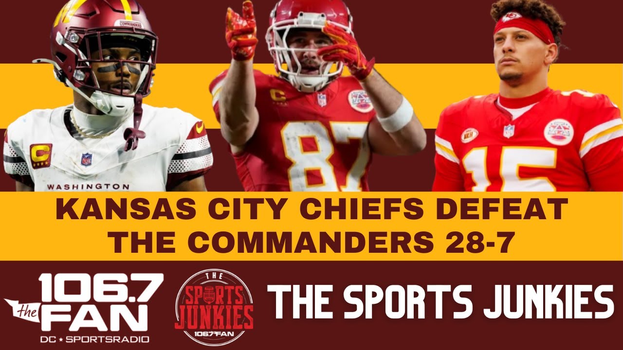 Commanders Fall To The Chiefs | Sports Junkies