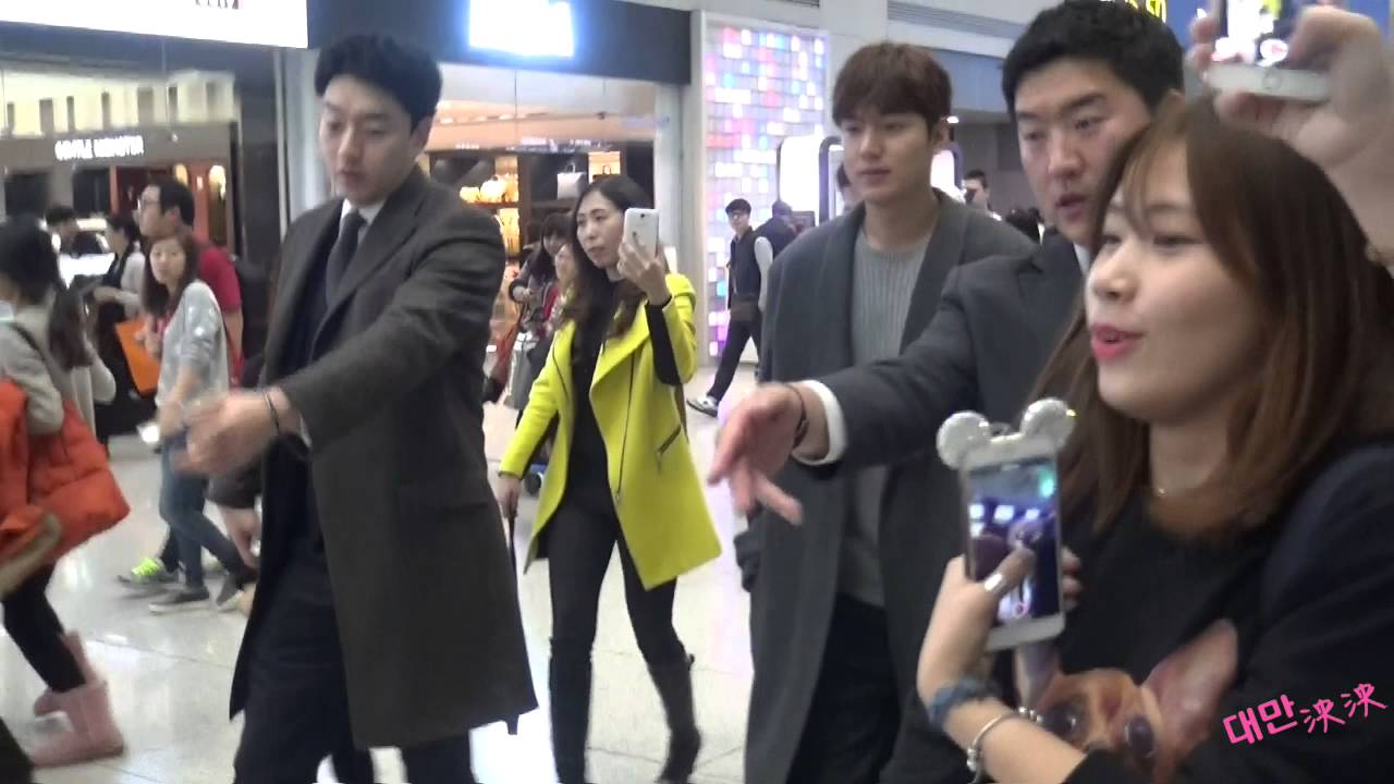 151214 李敏鎬in仁川機場