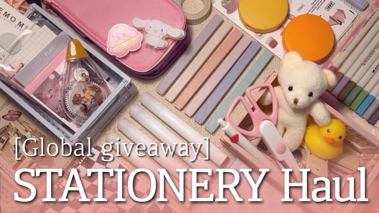 sub) A Huge Stationery Haul🌸Stationery Pal🌸Black Friday✨Biggest Sale✨| 문구하울 | 다꾸 ASMR