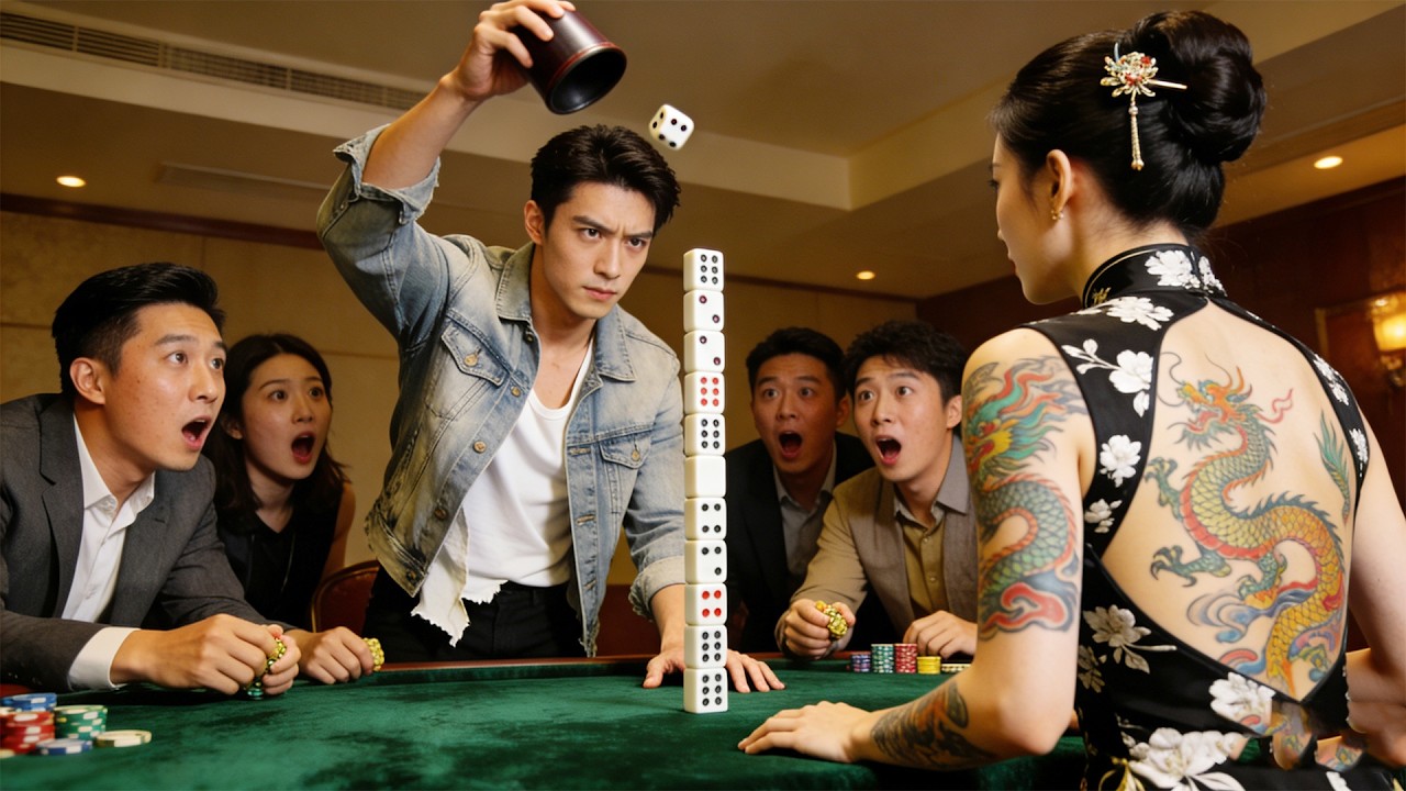 Bully cheated poor guy of all money—he's a hidden card king, wins 100B in one round, shocks all!