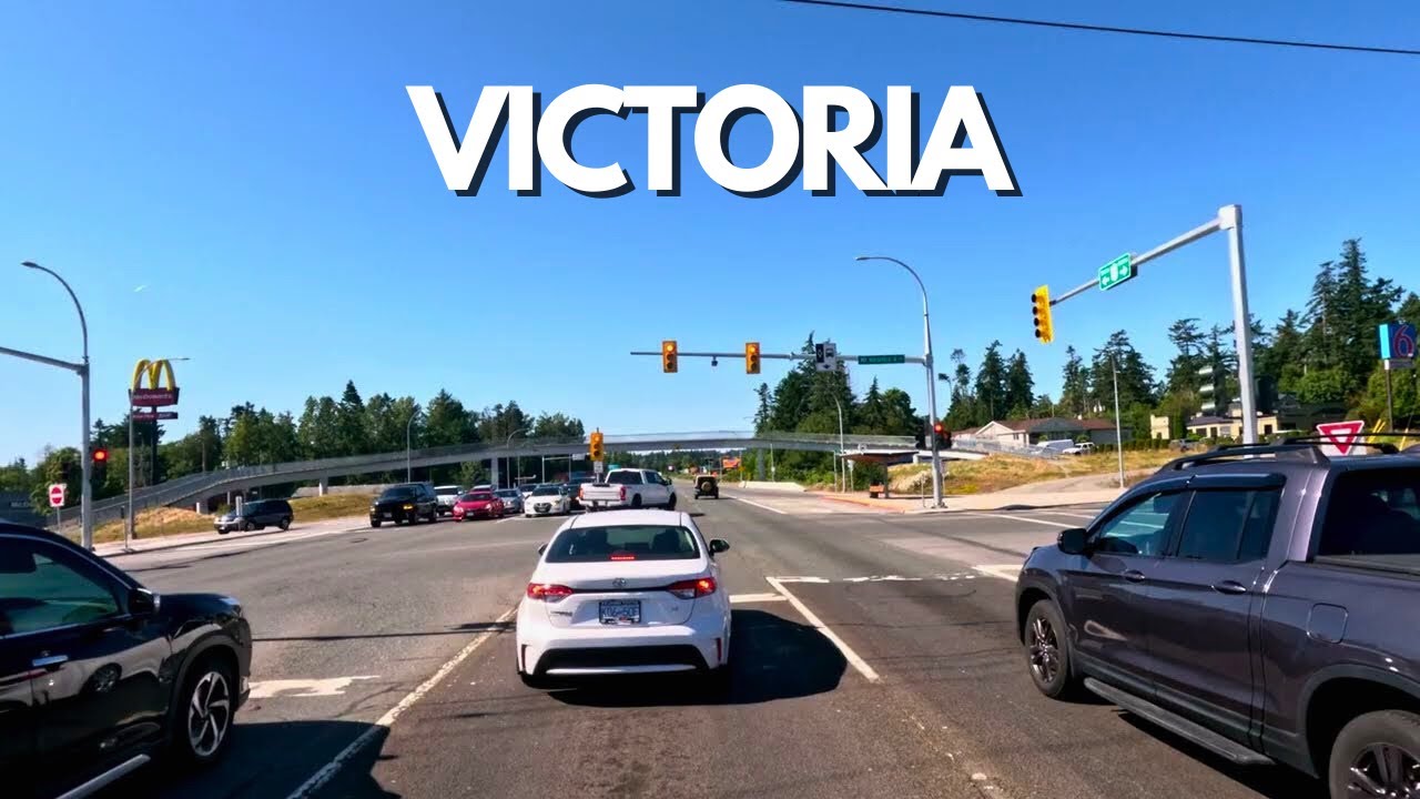 Victoria BC Ferry Terminal to Downtown Drive