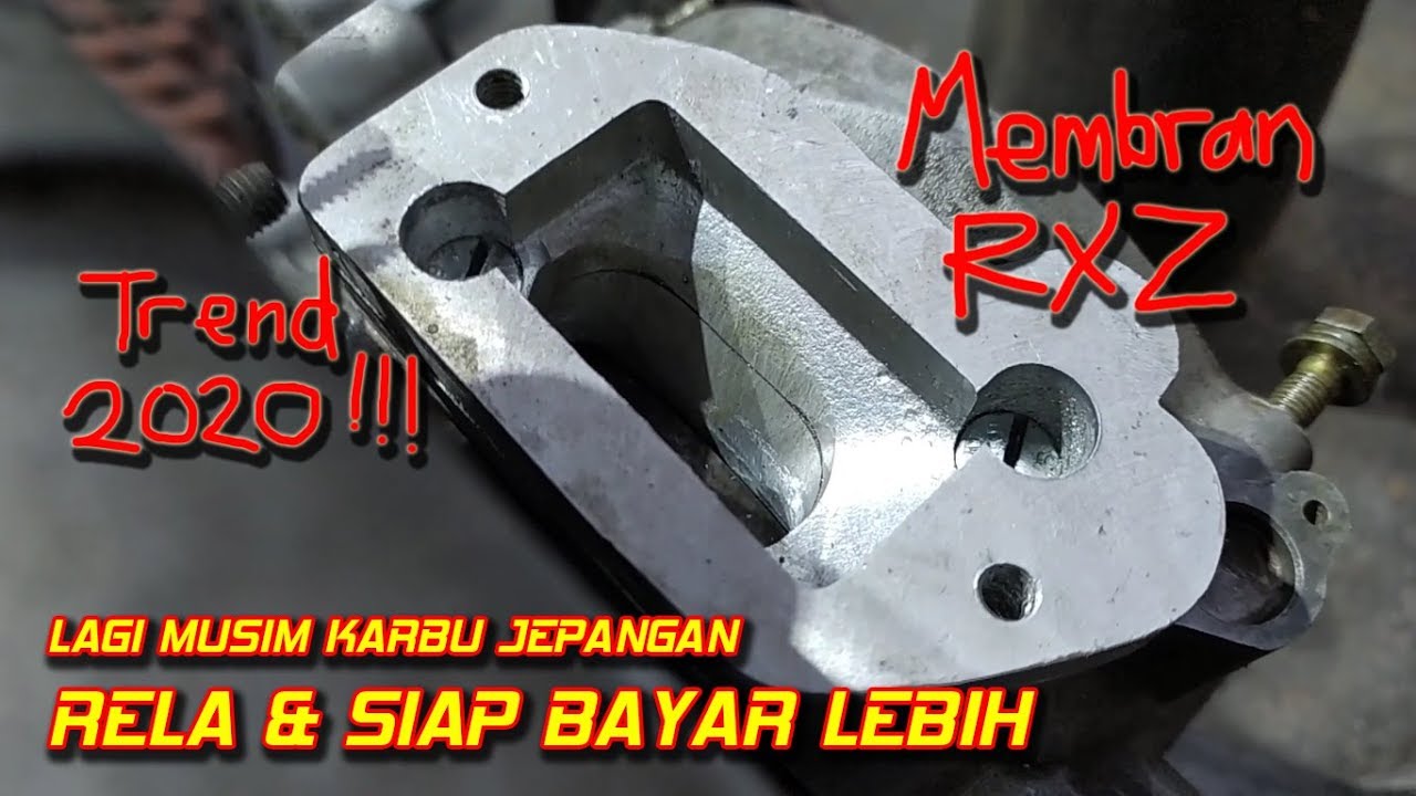Gaya Jadul Trend Lagi di 2020 Vespa Karbu Jepangan Membran RXZ || Aji VAS