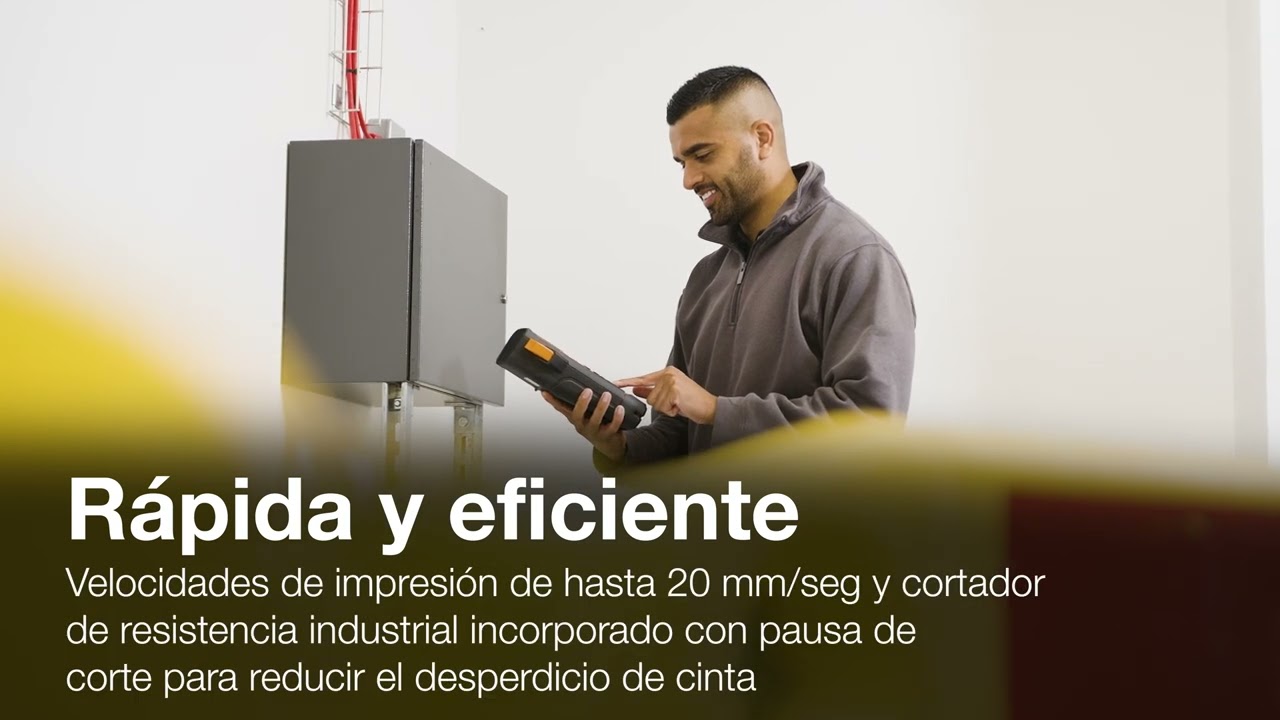 Conoce la rotuladora Industrial PT E310BT