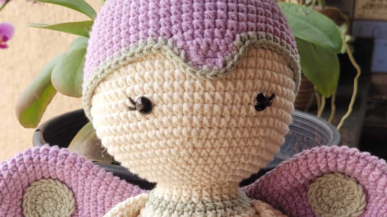 Segunda Aula Corpo - Borboleta Amigurumi