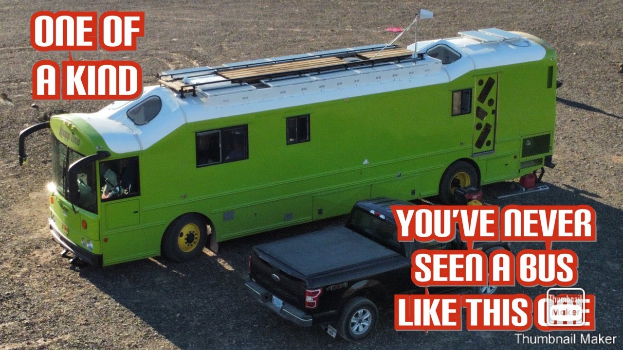 Skoolie Build DIY off grid living-Knapp Time Bus, Murphy Bed