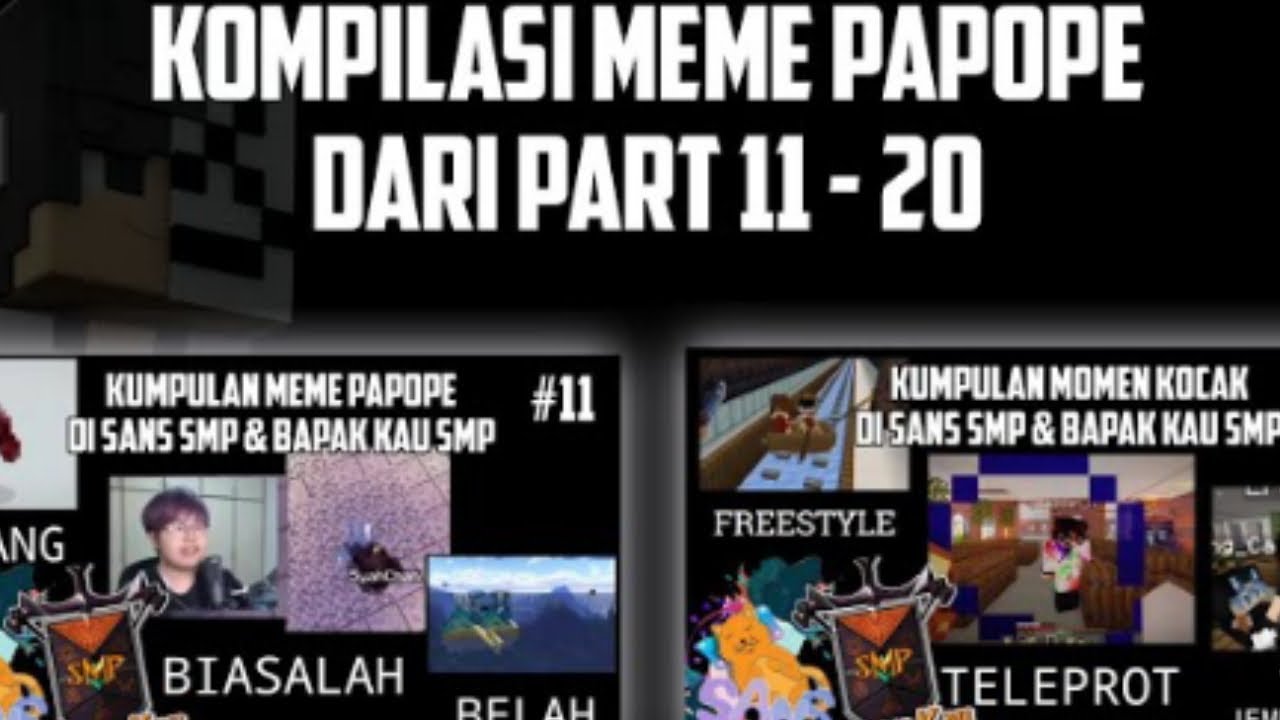 Kompilasi MEME PEOPLE  di SANS SMP S4 dan BAPAK KAU SMP 3 !! Part 11 - 20