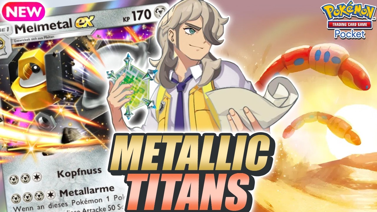 HUGE UPGRADE ! MELMETAL Becomes Super Fast Thanks to ORTHWORM ! - Pokemon TCG Pocket