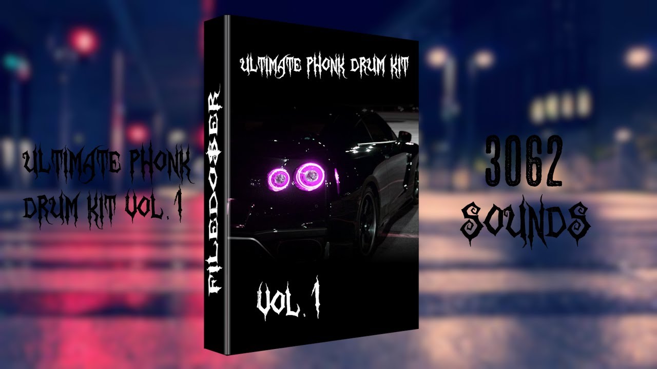 Ultimate Phonk Drum Kit Vol. 1 - Big phonk drum kit for free