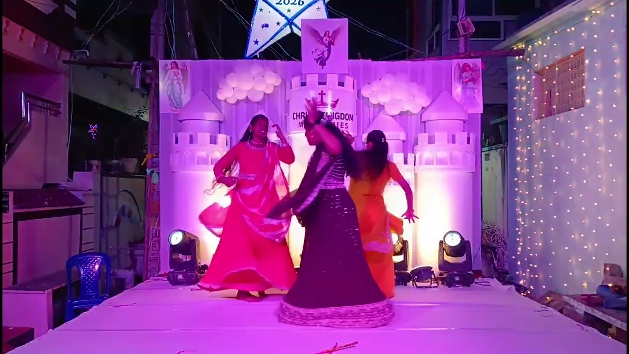 Lokalanele Nadhudu 🎄#christkingdomguntur#lokalanelenadhudu#christmasdance#teluguchristmas#viral