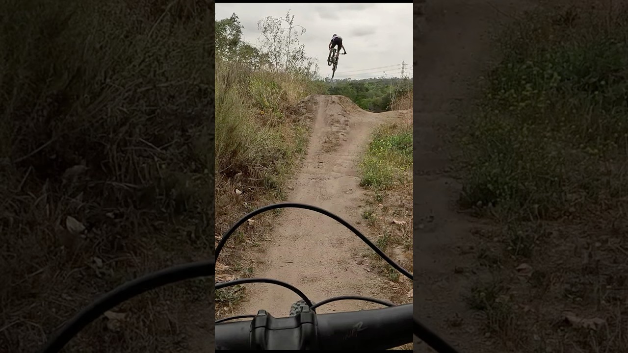 Spitfire Trail with Jumps Ladera Ranch Mountain Biking  #mtbmor #mtbjumps #laderamtb