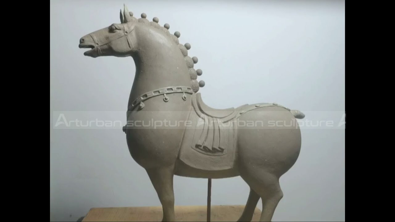 fiberglass horse statue process