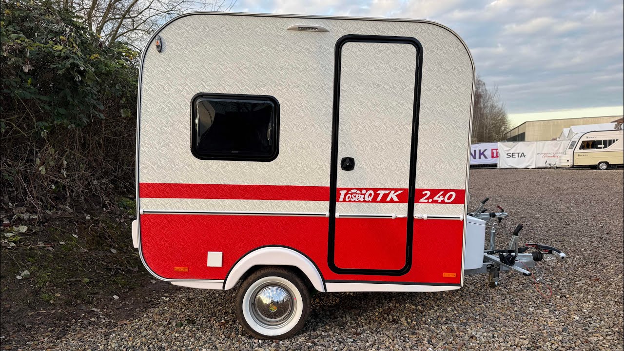 Tosbiq240 / Mini Wohnwagen / Kleiner Wohnwagen / Mini Camper / Caravan