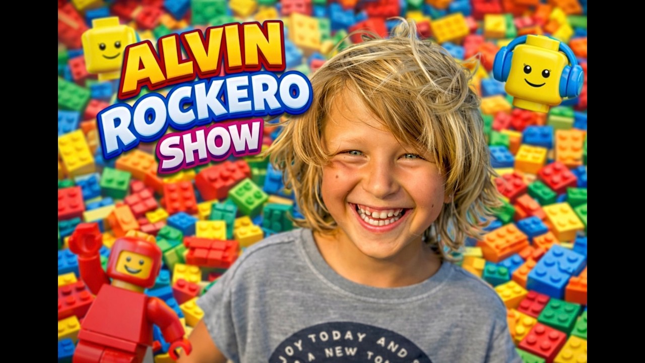 Alvin Rockero construye un coche con LEGO – LEGO Car Building for Kids