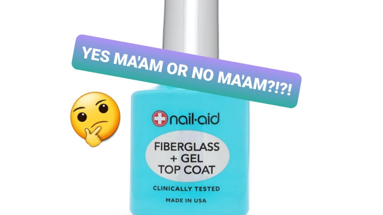 NAIL AID: Fiberglass + Gel Nails,  YES  or No Ma'am?!?!