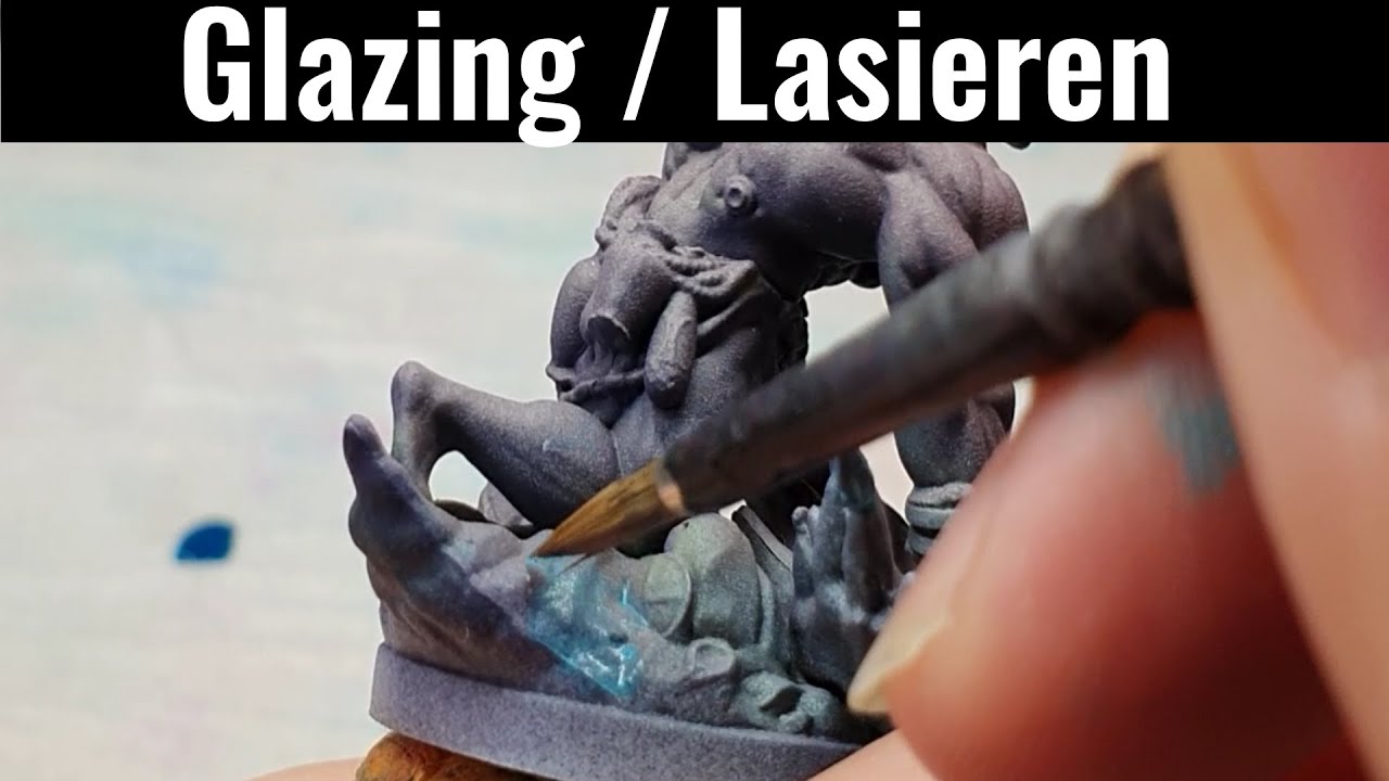 Miniaturen F&A - Glazing / Lasieren
