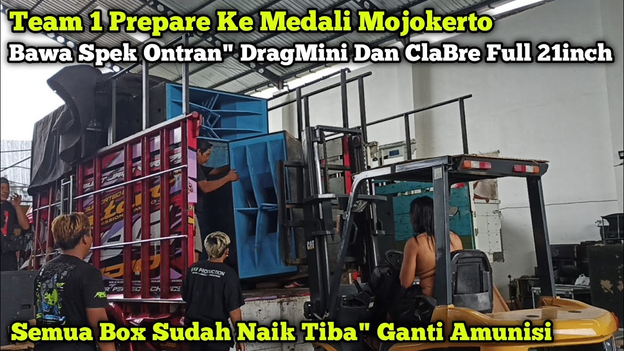 Memed Siap NgeDrag Di Medali,,Persiapan Karnaval Mojokerto Team 1 Bawakan Spek Drag Dan ClaBre
