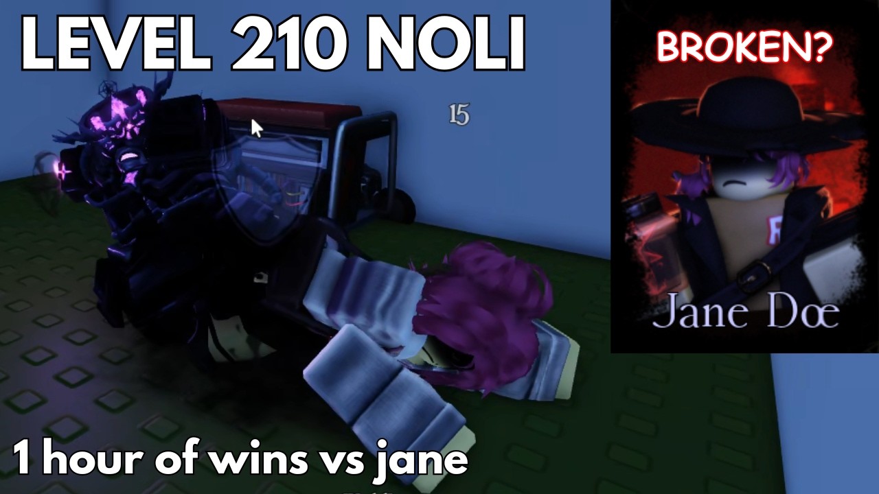 Jane Doe CANT BEAT My LEVEL 210 NOLI | Forsaken